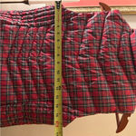 Talbots  Tartan Plaid Down Puffer Vest Red Green Gold NWT $159 Size P Petite (XS) Photo 8