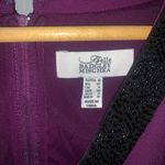 Badgley Mischka purple beaded trim maxi dress Photo 6