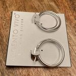 Argento Vivo NWT  Silver Hoop Earrings Photo 3