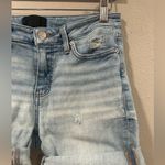 Buckle  Black Denim Shorts Photo 5