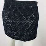 ALLSAINTS  Hand Embellished Mini Skirt Black Size 4 Photo 10