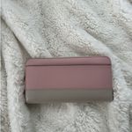 Kate Spade Round Zipper Pink Leather Wallet Photo 1