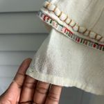 Raga Anthropologie |  embroidered tie back ruffle top Photo 4