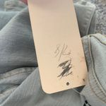 Jasmine Gray Deadstock Low Rise Flare Jeans Pink Floral Embroidery Sz 7/8 Photo 6