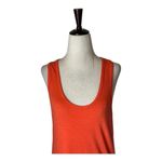 Sundry Dress Women Large Orange Sleeveless Racerback Hi Low Hem Maxi Athleisure Photo 2