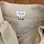 Cream Satin Skirt With Bow Size Small Photo 1