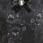 Hot Topic Spin Doctor Scullion Skull Cap Sleeve Dress Photo 5