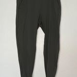 Athleta Brooklyn Jogger Textured Active Pants Green Size 10 Photo 0