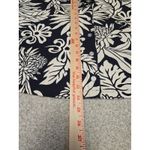 Birdwell Beach Britches Hawaiian Shirt Women's M Black White Floral Cotton NWT Size M Photo 7