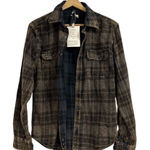 Urban Renewal Black and Brown Plaid Shirt Photo 0