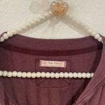 We The Free Free people  Henley ribbed long sleeve shirt burgundy size M Photo 5