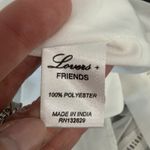 Lovers + Friends  Sz XS Sammi Mini Dress Embroidered Beaded Bling Babydoll Sheer Photo 10