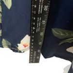 Floral Print Dress Off Shoulder Ruffle‎ Short Sleeve Casual Dress 2X Blue Size XXL Photo 4