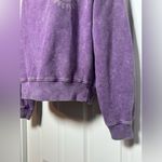PINK - Victoria's Secret Vintage Victoria’s Secret PINK Distressed Purple Faded Oversized Sweatshirt Sz M Photo 3