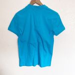 Lauren Ralph Lauren Blue Embroidered V Neck Polo Photo 7