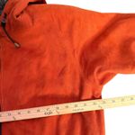 Vintage Womens Suede Leather Jacket Size 14 Plaid Lined Orange Hooded Macalister Photo 13