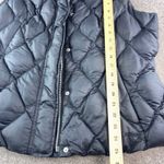 Eddie Bauer  EB650‎ Womens XL Goose Down Vest Quilted Puffer Black Sleeveless Photo 6