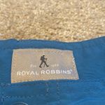 Royal Robbins  Nylon Back Country Hiking Camping Outdoor Women’s Shorts Blue 14 Photo 3