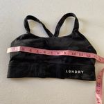 LGNDRY Black Camo Sports Bra Women’s XS Crossback Activewear Photo 3