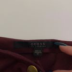 Guess burgundy scalloped skirt Photo 3