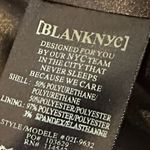 BLANK NYC Faux Leather Black Moto Zipper Closure Jacket Small Photo 6