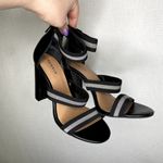 Torrid  | Strappy Black‎ High Heel Shoes Sparkley 9.5W Photo 1