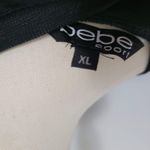 Bebe Sport rainbow logo mesh contrast activewear tee size xl Photo 5