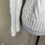 dip Women's Thick Cable Knit Button Cardigan Sweater Cold Weather Plus Size XL White Photo 2