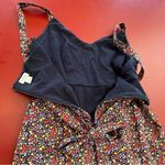 J.Crew  ditsy Floral Maxi Dress 8 linen cotton Tiered Ruffle Boho Cottage garden Photo 5