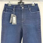 Paige NWT  Claudine High Rise Ankle Flare Jeans Denim Telluride Size 29 Photo 2