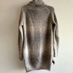 Wilfred  Aritzia Alpaca blend Cowl Neck Oversized Ombre Beige Grey Sweater Small Photo 7