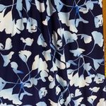 Floral Sleeveless Nightgown Blue Size XS Photo 4