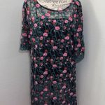 Moulinette Soeurs Anthropology Flower Embroidered Summer Dress Size MEDIUM Photo 0