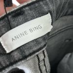ANINE BING  Kara Skinny Jeans Women’s Size 24 Gray Distressed Raw Hem Button Fly Photo 11