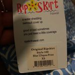 NWT Rip Skirt Hawaii Womens Skirt Blue White Ulupua Wrap Beach XS Photo 7