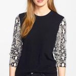 Equipment 100% Cashmere Shane Snake Python Sz S Photo 0