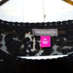 Vince Camuto  Black Lace Sheer Dress PS Photo 6