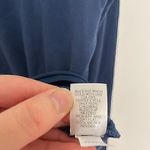 J. JILL Solid Blue Boat Neck Long Sleeve Fleece Lined Side Zip Zippers Tunic Top Size XS Photo 8