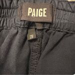 Paige  Christy Off Duty High Rise Tapered Pant, Sz 28 Photo 11