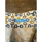 J. McLaughlin Bedford Quarter Zip Long Sleeve Top Catalina Cloth Equestrian Photo 4