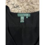 Lauren Ralph Lauren Top Womens M‎ Medium Black V Photo 1