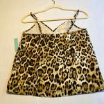 Abound  Womens Leopard Print‎ Sleeveless Tank Top V-Neck Cami Lined XXS Photo 9