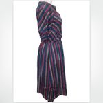 Vintage YOU BABIES II Striped Multicolor Dress 3 Pink Size undefined Photo 7