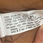 ZARA  100% Cotton One Shoulder Beaded Wrap Blouse Top Tank Brown neutral Sz S Photo 12