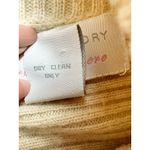 Design History Cashmere Turtleneck Sweater Dress Beige M Scandi Quiet Luxury Photo 6