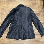 Elie Tahari  vegan Croc leather Shawl Collar Blazer Photo 8