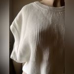 ZARA  Women’s Cropped Cable Knitted Sweater Vest Photo 10