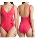 Tommy Bahama NWT Wrap Tie Front One-Piece Swimsuit 4, CORAL COAST Photo 0