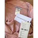 We Wore What Cheeky High Leg Bikini Bottom in Solid Baby Pink Medium New Womens Photo 7