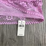 Aerie NWT Joy Lace Padded Longline Bralette Violet Willow Pink size XL Photo 3